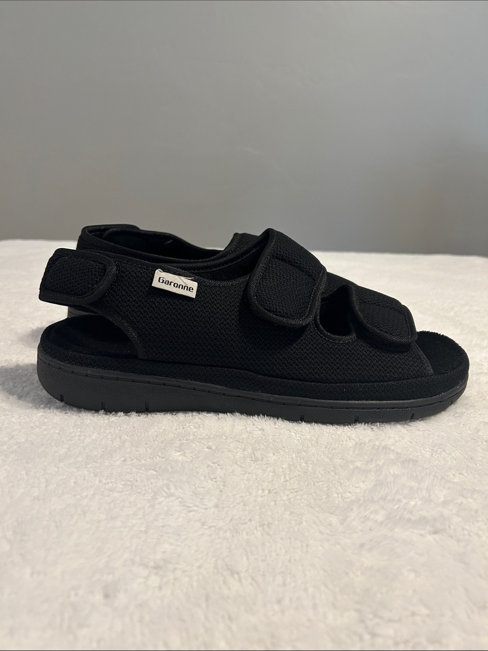 Garonne Women's Dual-Strap.
Adjustable Open-Toe Slippers. SZ 10 medical/diabetic - Picture 4 of 9